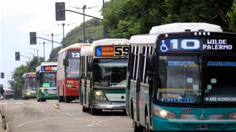 paro de colectivos hoy